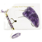 Amethyst Jade Roller Face Scraping Firming