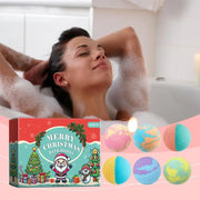 Bath Salt Ball Set Christmas Salt Bombs Balls Set