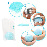 2 Pcs New Bath Bomb Molds Aluminum Alloy