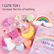 Luxury Bathbomb Kit For Kid Rich Bubble Colorful